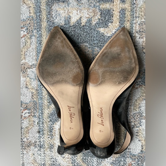 Sam Edelman Patent Leather sling back heels - Picture 5 of 5